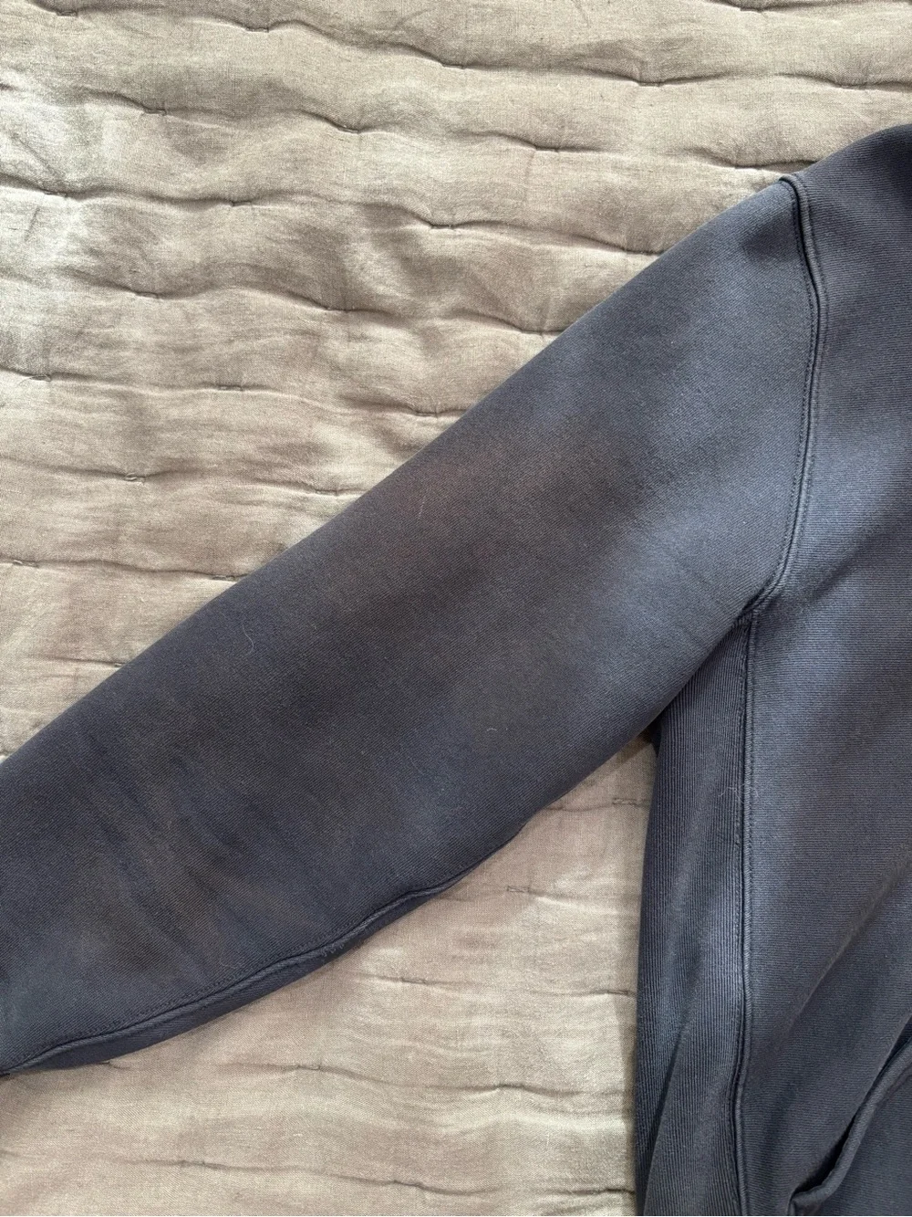 J. Crew Black Heavyweight Hoodie
